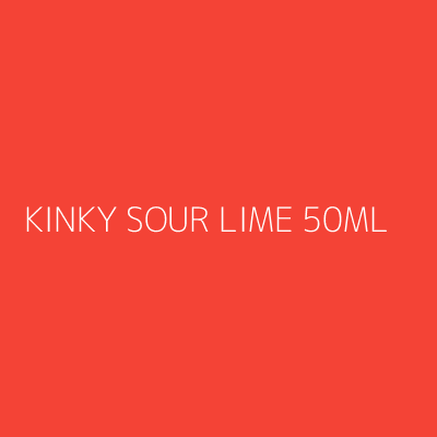 Product KINKY SOUR LIME 50ML