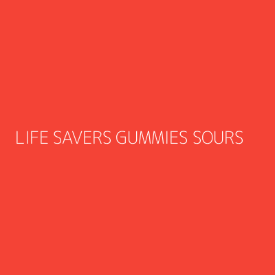 Product LIFE SAVERS GUMMIES SOURS