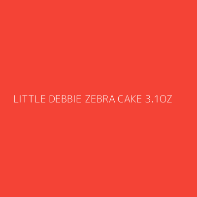 Product LITTLE DEBBIE ZEBRA CAKE 3.1OZ