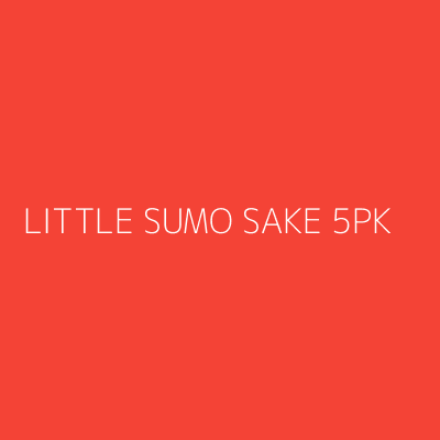 Product LITTLE SUMO SAKE 5PK