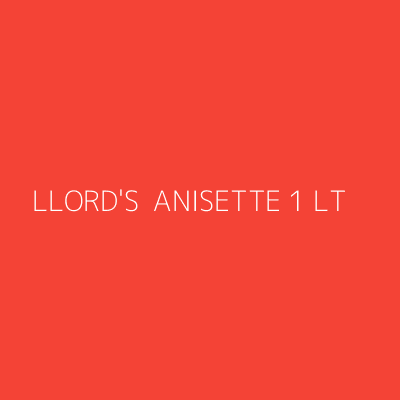 Product LLORD'S  ANISETTE 1 LT