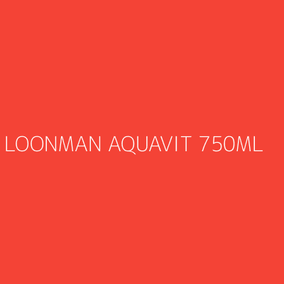 Product LOONMAN AQUAVIT 750ML