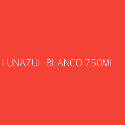 Product LUNAZUL BLANCO 750ML