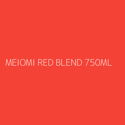 Product MEIOMI RED BLEND 750ML