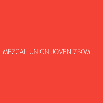 Product MEZCAL UNION JOVEN 750ML