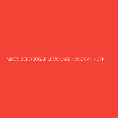 Product MIKE'S ZERO SUGAR LEMONADE 12OZ CAN - 6PK