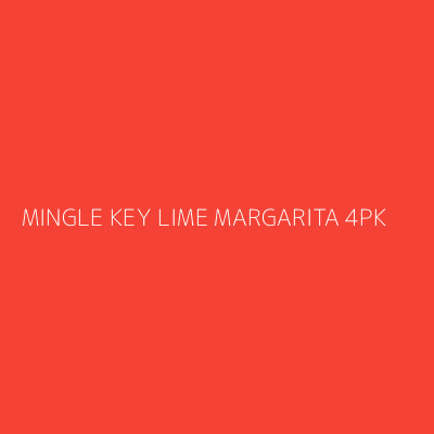 Product MINGLE KEY LIME MARGARITA 4PK