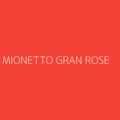 Product MIONETTO GRAN ROSE