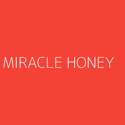 Product MIRACLE HONEY