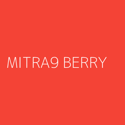 Product MITRA9 BERRY 