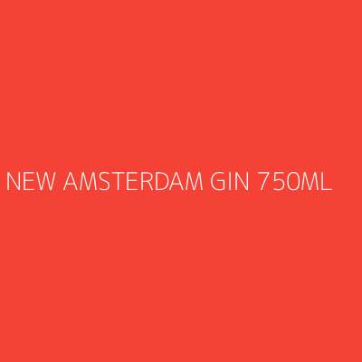 Product NEW AMSTERDAM GIN 750ML