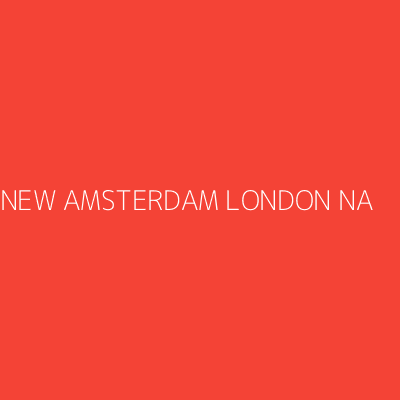 Product NEW AMSTERDAM LONDON NA