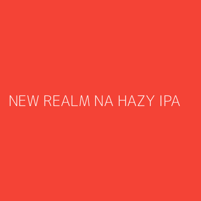 Product NEW REALM NA HAZY IPA