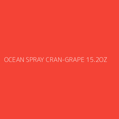 Product OCEAN SPRAY CRAN-GRAPE 15.2OZ