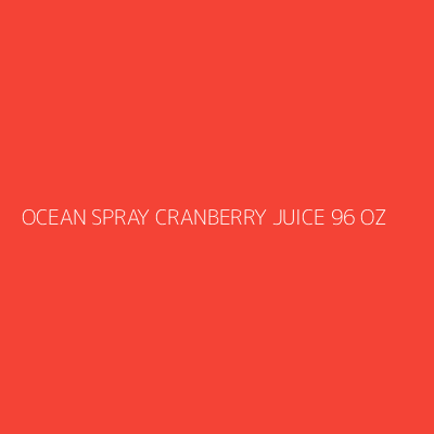 Product OCEAN SPRAY CRANBERRY JUICE 96 OZ