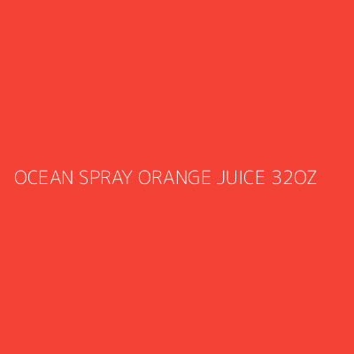 Product OCEAN SPRAY ORANGE JUICE 32OZ