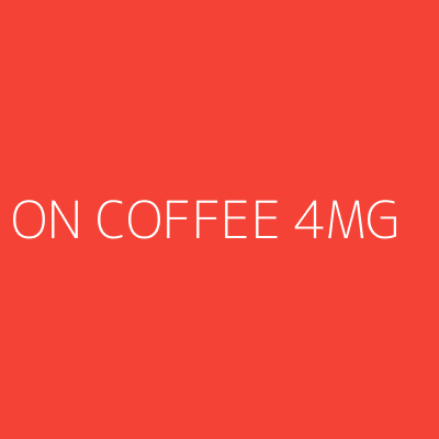 Product ON COFFEE 4MG