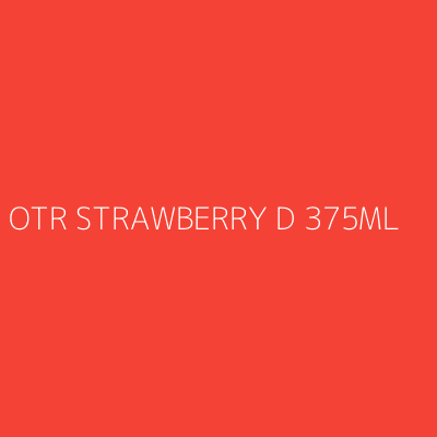 Product OTR STRAWBERRY D 375ML