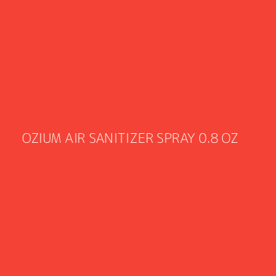 Product OZIUM AIR SANITIZER SPRAY 0.8 OZ