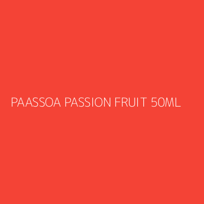 Product PAASSOA PASSION FRUIT 50ML