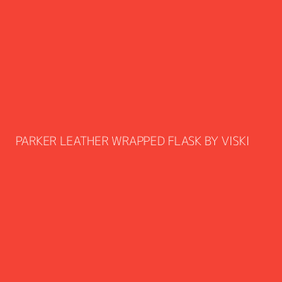 Product PARKER LEATHER WRAPPED FLASK BY VISKI