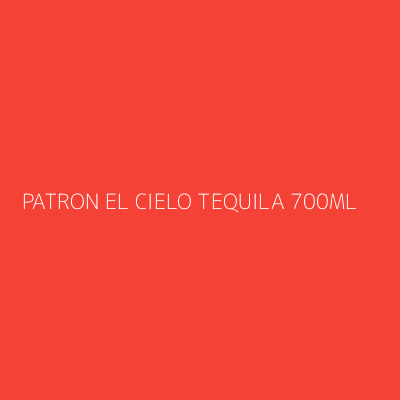 Product PATRON EL CIELO TEQUILA 700ML