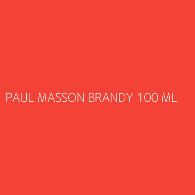 Product PAUL MASSON BRANDY 100 ML