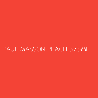 Product PAUL MASSON PEACH 375ML