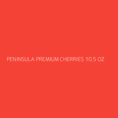 Product PENINSULA PREMIUM CHERRIES 10.5 OZ