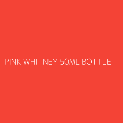 Product PINK WHITNEY 50ML BOTTLE