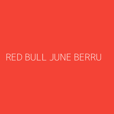 Product RED BULL JUNE BERRU