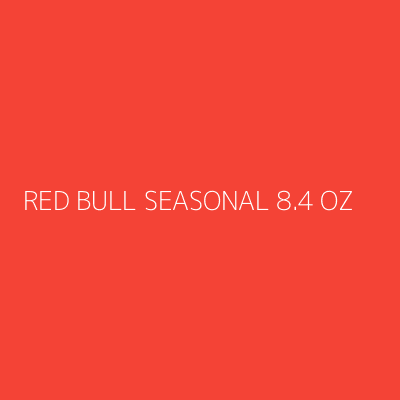 Product RED BULL SEASONAL 8.4 OZ