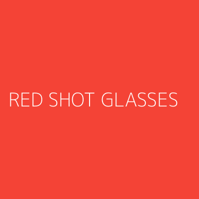 Product RED SHOT GLASSES