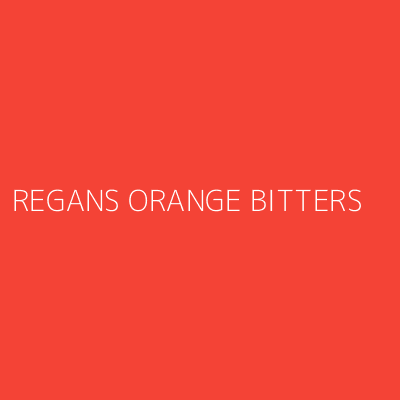 Product REGANS ORANGE BITTERS