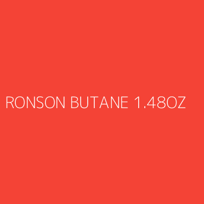 Product RONSON BUTANE 1.48OZ
