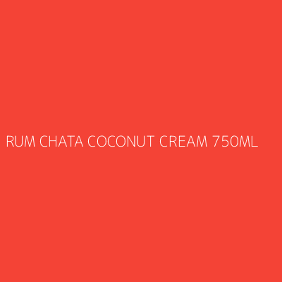 Product RUM CHATA COCONUT CREAM 750ML