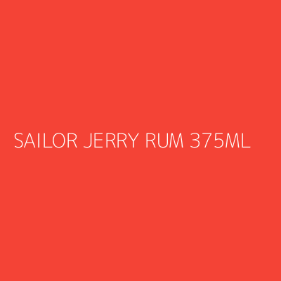 Product SAILOR JERRY RUM 375ML