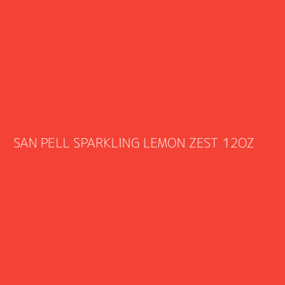 Product SAN PELL SPARKLING LEMON ZEST 12OZ