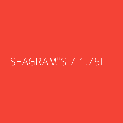 Product SEAGRAM''S 7 1.75L