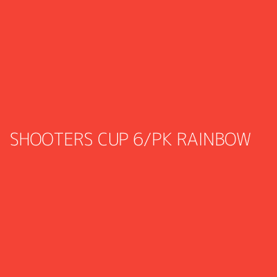 Product SHOOTERS CUP 6/PK RAINBOW