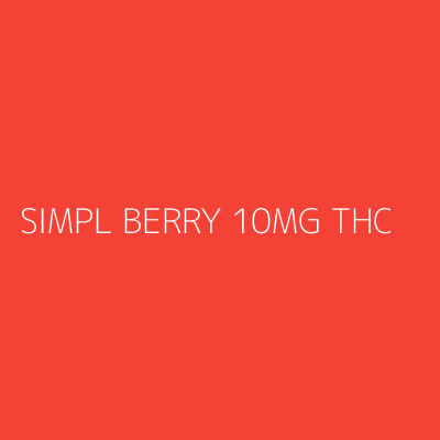 Product SIMPL BERRY 10MG THC