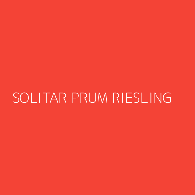 Product SOLITAR PRUM RIESLING