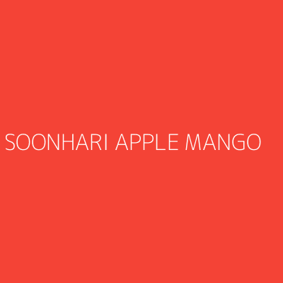 Product SOONHARI APPLE MANGO