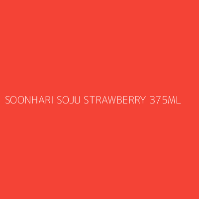 Product SOONHARI SOJU STRAWBERRY 375ML