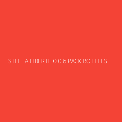 Product STELLA LIBERTE 0.0 6 PACK BOTTLES