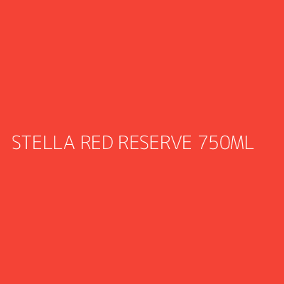 Product STELLA RED RESERVE 750ML