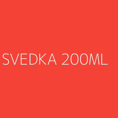 Product SVEDKA 200ML