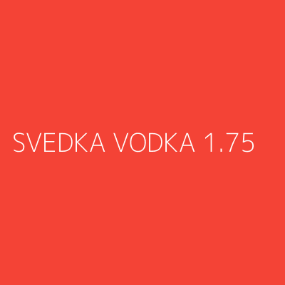 Product SVEDKA VODKA 1.75