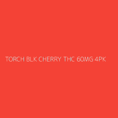 Product TORCH BLK CHERRY THC 60MG 4PK