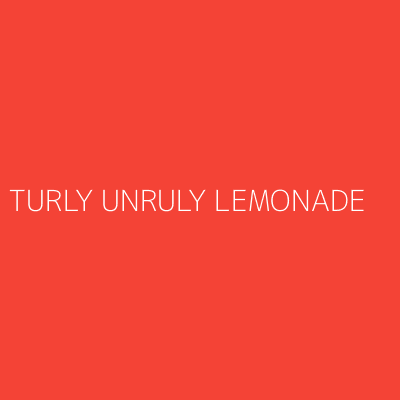Product TURLY UNRULY LEMONADE